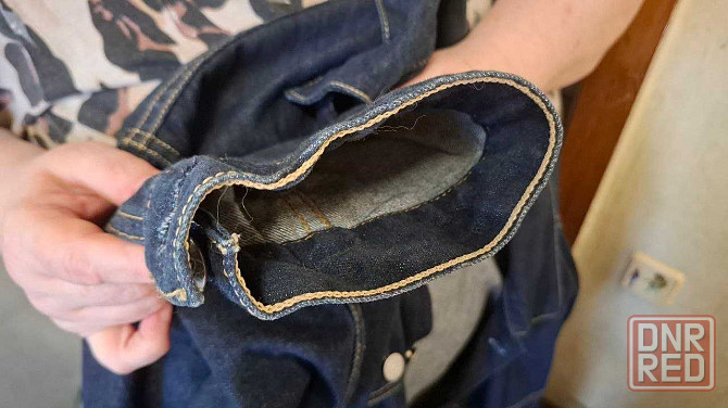 Куртка мужская джинсовая Levis размер XL Запорожье - изображение 5