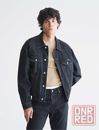 Calvin klein джинсовая куртка (ck denim jacket oversiz)c америки s,m,l Запорожье - изображение 6