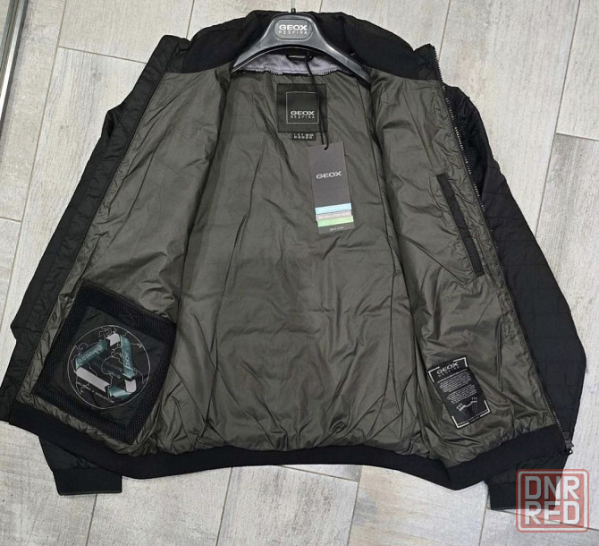 Демисезонная куртка Geox m kennet bomber Запорожье - изображение 8