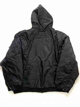 бомбер Balenciaga SS22 black hooded bomber jacket Запорожье