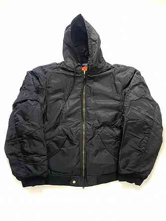 бомбер Balenciaga SS22 black hooded bomber jacket Запорожье