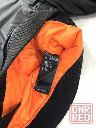 бомбер Balenciaga SS22 black hooded bomber jacket Запорожье - изображение 6
