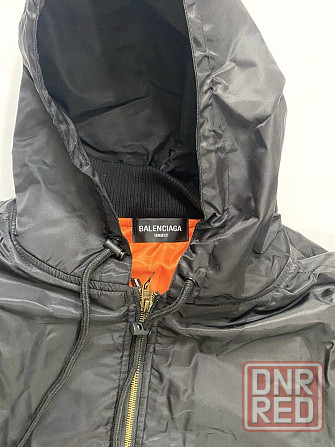 бомбер Balenciaga SS22 black hooded bomber jacket Запорожье - изображение 3