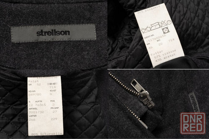 STRELLSON Wool Bomber Jacket  чоловічий бомбер Запорожье - изображение 8