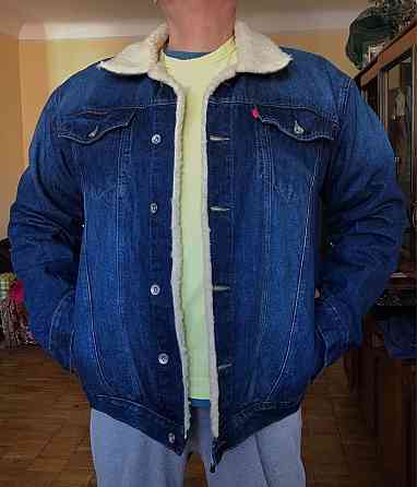 зимняя джинсовая куртка Levis (Мексика) Запорожье