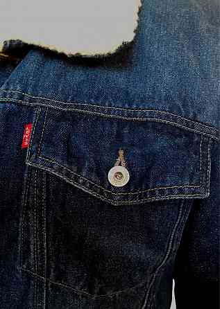 зимняя джинсовая куртка Levis (Мексика) Запорожье