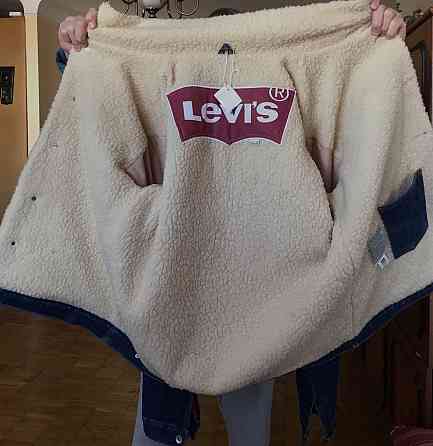 зимняя джинсовая куртка Levis (Мексика) Запорожье