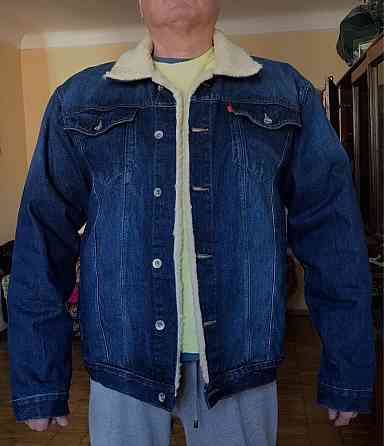 зимняя джинсовая куртка Levis (Мексика) Запорожье