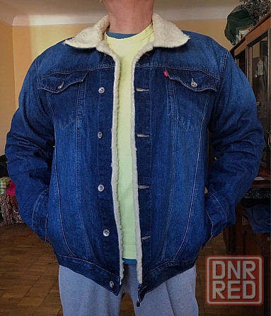 зимняя джинсовая куртка Levis (Мексика) Запорожье - изображение 2