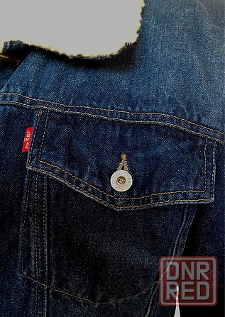 зимняя джинсовая куртка Levis (Мексика) Запорожье - изображение 5