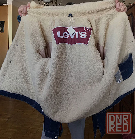 зимняя джинсовая куртка Levis (Мексика) Запорожье - изображение 4