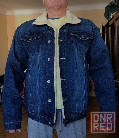 зимняя джинсовая куртка Levis (Мексика) Запорожье - изображение 1