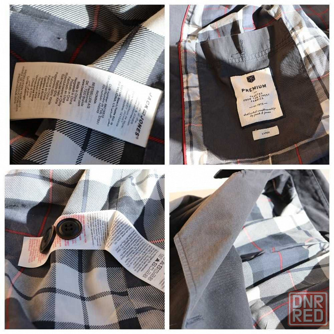 Куртка, плащ, тренч JackJones мужской, р .M- L Запорожье - изображение 7