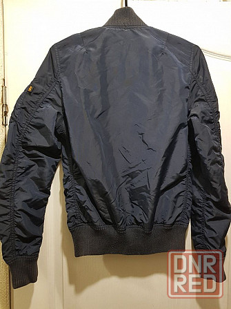 Бомбер Alpha Industries cинего цвета, размер S - наш 44-46 Запорожье - изображение 2