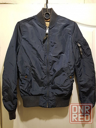 Бомбер Alpha Industries cинего цвета, размер S - наш 44-46 Запорожье - изображение 1