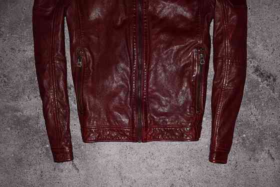 Gipsy Leather Bomber Jacket (Мужская Кожаная Куртка Бомбер Гипси ) Запорожье