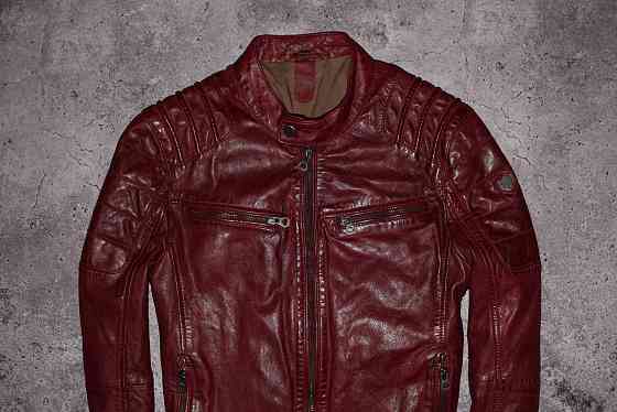 Gipsy Leather Bomber Jacket (Мужская Кожаная Куртка Бомбер Гипси ) Запорожье