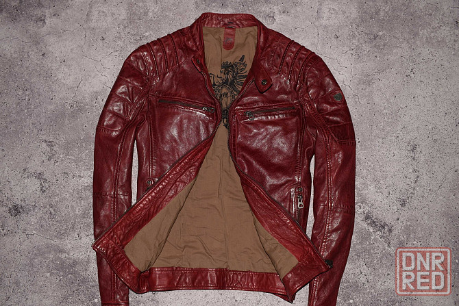 Gipsy Leather Bomber Jacket (Мужская Кожаная Куртка Бомбер Гипси ) Запорожье - изображение 4