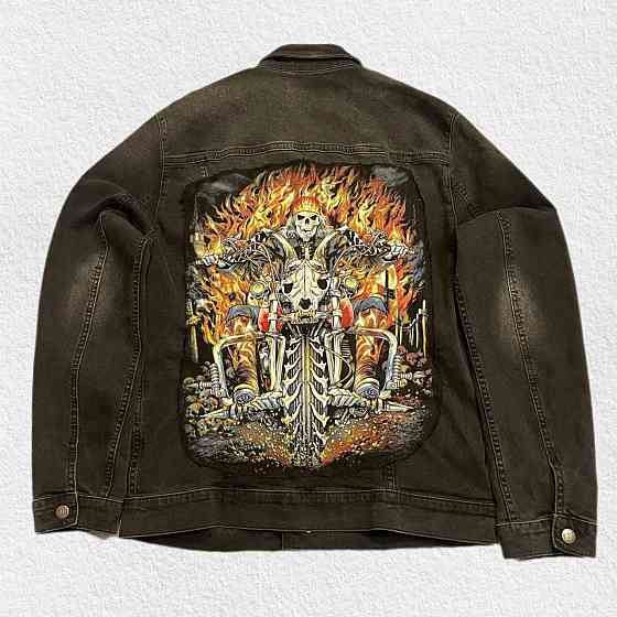 jeans jacket affliction type Запорожье
