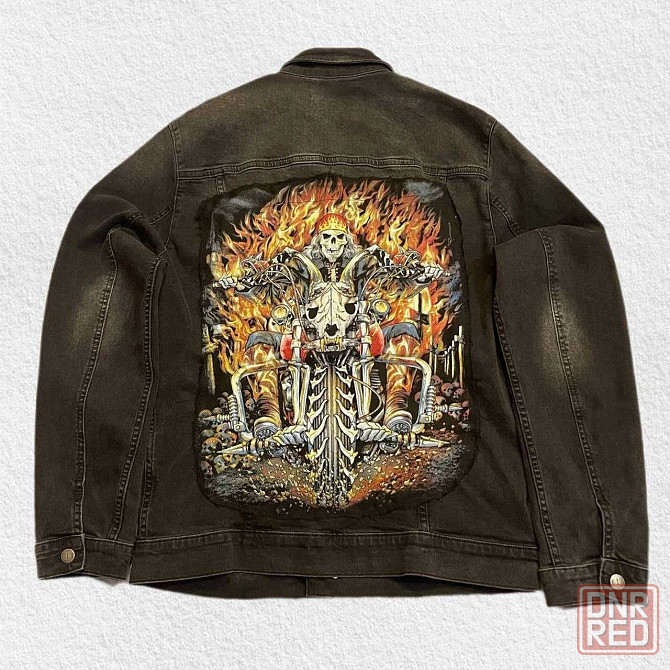 jeans jacket affliction type Запорожье - изображение 2