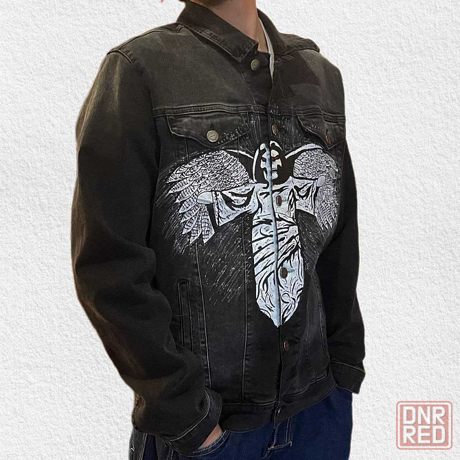 jeans jacket affliction type Запорожье - изображение 5