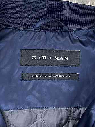 Zara man куртка бомбер XL размер ветровка синяя демисезонная Запорожье