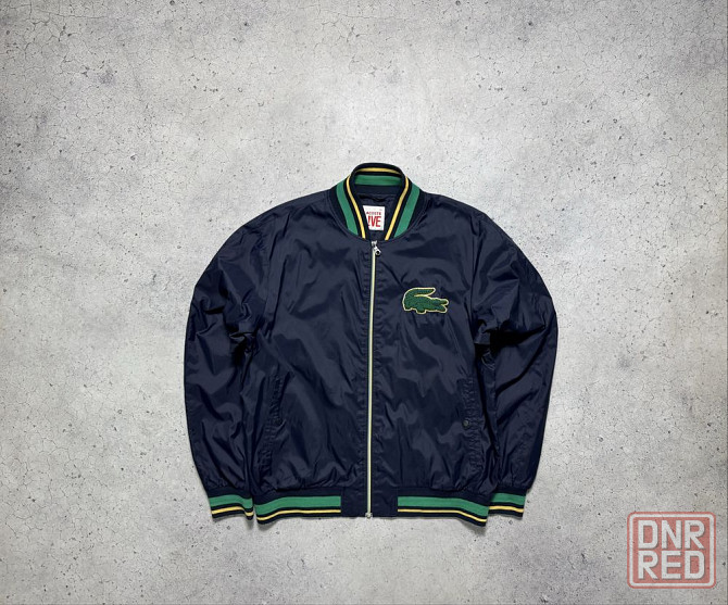 Курточка Бомбер Lacoste Live Оригинал Большой Лого M-L Запорожье - изображение 1