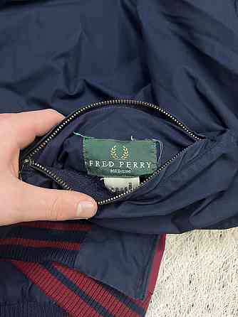 Оригинальный мужской винтажный бомбер харик куртка fred perry fp Запорожье