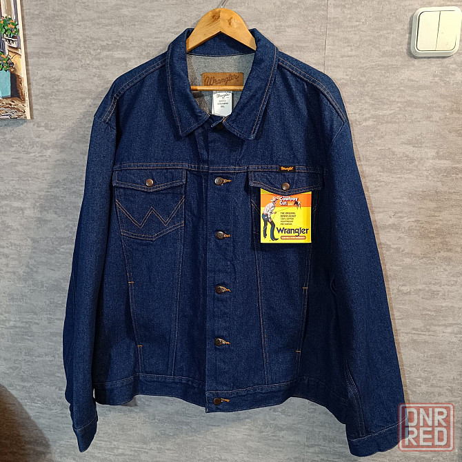 Джинсовая куртка джинсовка wrangler cowboy cut pre-shrunk Запорожье - изображение 2