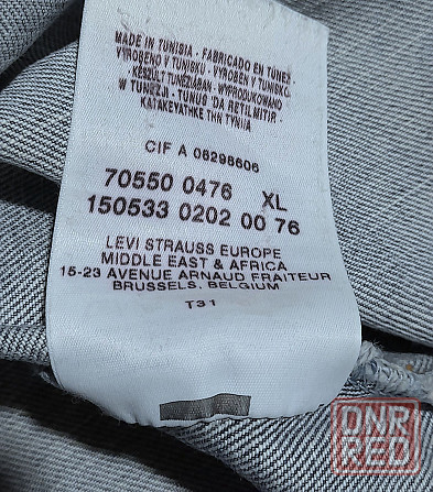 Levis джинсовый пиджак, джинсовка, джинсовая куртка Запорожье - изображение 8