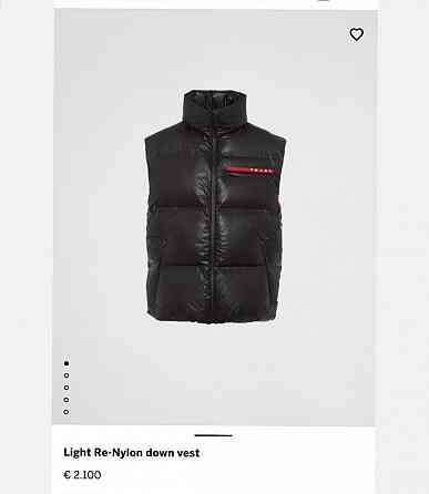 Жилет Prada unisex Запорожье