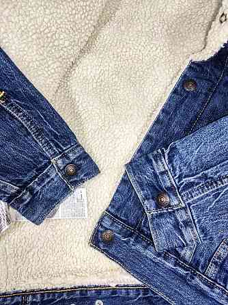 Куртка шерпа джинсовая Levis осень зима 48рM. Запорожье