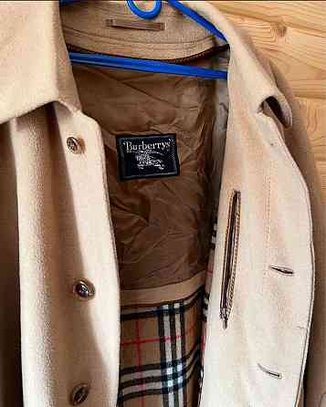 Пальто шерстяное плащ мужской Burberry винтаж оригинал Запорожье