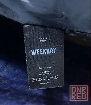 Новый дутый жилет шведского бренда Weekday. Оригинал. Размер S Запорожье - изображение 6