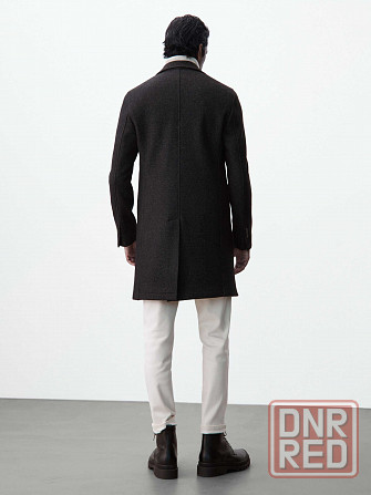 Пальто мужское Massimo Dutti  тёмно серое Идеальное состояние Запорожье - изображение 6