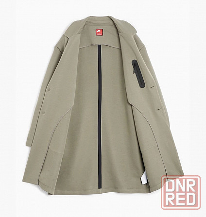 Пальто Nike Sportswears Tech Fleece Reimagined Trench Grey FN0601-053 Запорожье - изображение 2
