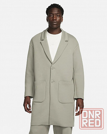 Пальто Nike Sportswears Tech Fleece Reimagined Trench Grey FN0601-053 Запорожье - изображение 1