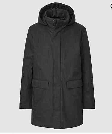 Инновационное теплое пуховое пальто гибрид uniqlo Запорожье