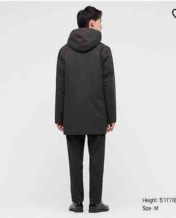 Инновационное теплое пуховое пальто гибрид uniqlo Запорожье