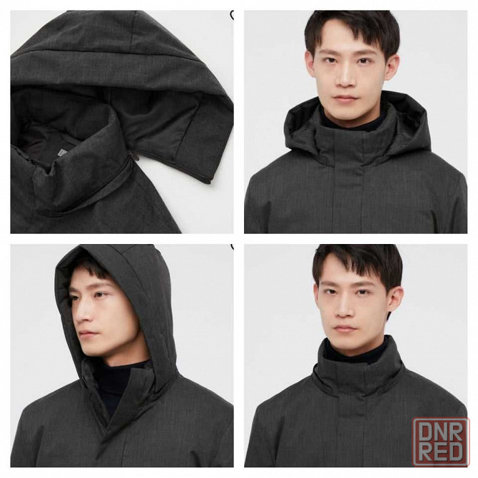 Инновационное теплое пуховое пальто гибрид uniqlo Запорожье - изображение 6