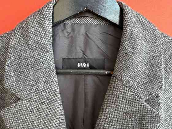 Hugo Boss мужское классическое шерстяное пальто размер 60 XXL 2XL 3XL Запорожье