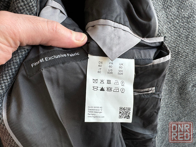 Hugo Boss мужское классическое шерстяное пальто размер 60 XXL 2XL 3XL Запорожье - изображение 2