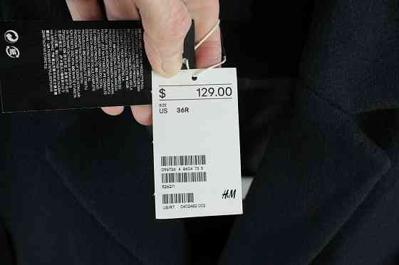 Стильное классическое пальто HM Wool-blend Coat Размер 46-48 М-Л Запорожье