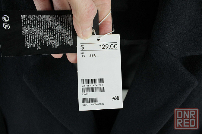 Стильное классическое пальто HM Wool-blend Coat Размер 46-48 М-Л Запорожье - изображение 5