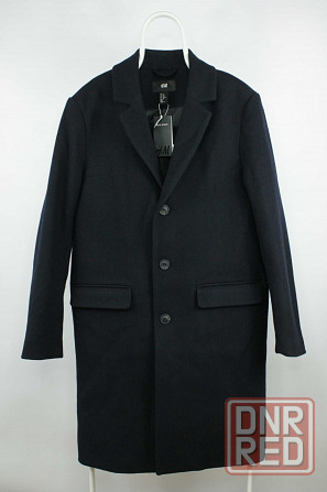 Стильное классическое пальто HM Wool-blend Coat Размер 46-48 М-Л Запорожье - изображение 2