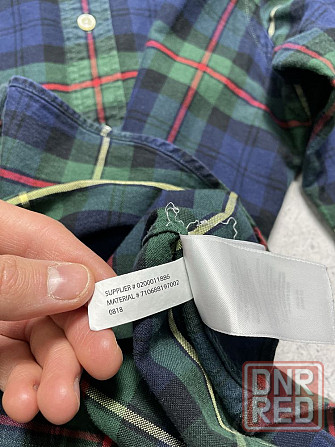 Мужская Рубашка В Клетку Polo Ralph Lauren Оригинал Идеал M-L Запорожье - изображение 8