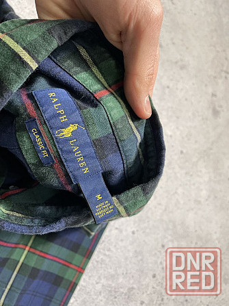 Мужская Рубашка В Клетку Polo Ralph Lauren Оригинал Идеал M-L Запорожье - изображение 6