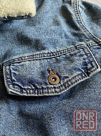 Topman Vintage Washed оригинал новая мужская куртка шерпа джинсовая Запорожье - изображение 6