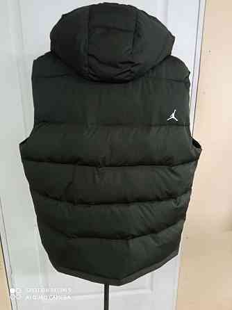 Жилет   Пуховой. Мужской  JORDAN XS-XXXL цвет хаки Черный Запорожье
