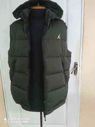 Жилет   Пуховой. Мужской  JORDAN XS-XXXL цвет хаки Черный Запорожье